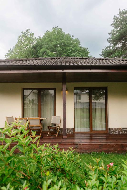 Izba Rodinný Apartmán v bungalove v Hope Development, s.r.o. – Terasa